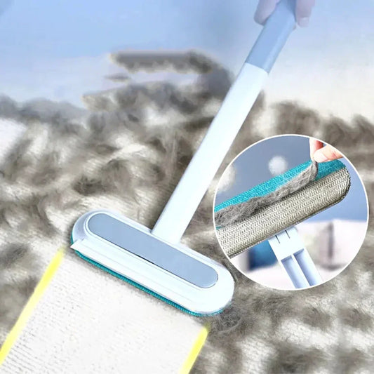 Pet Hair Cleaning Brush with Squeegee for Pet Owners