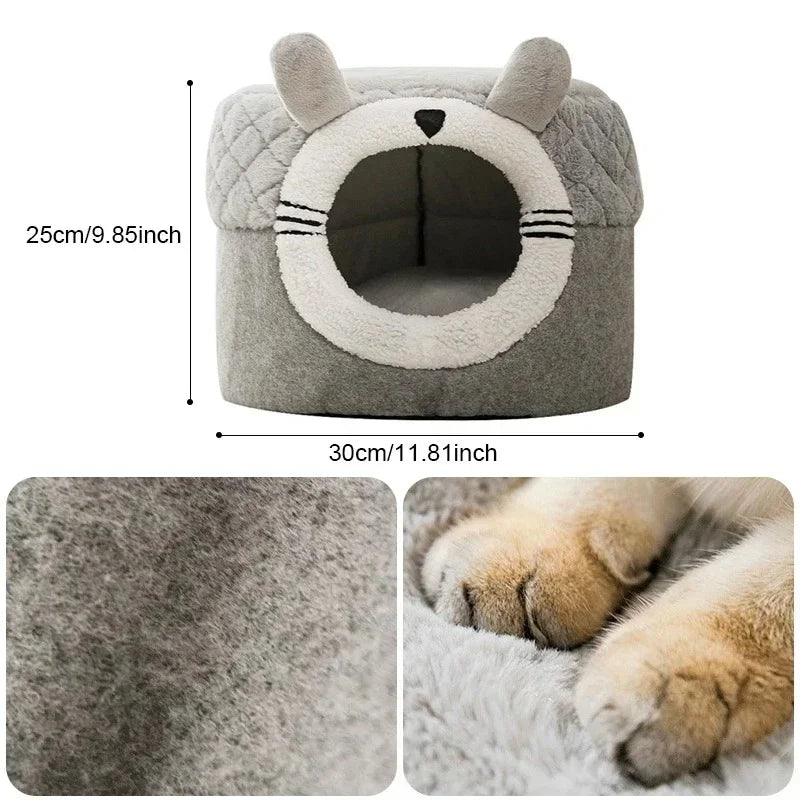 2in1 Pet Thermo-Pet Nest Heated Cat Bed